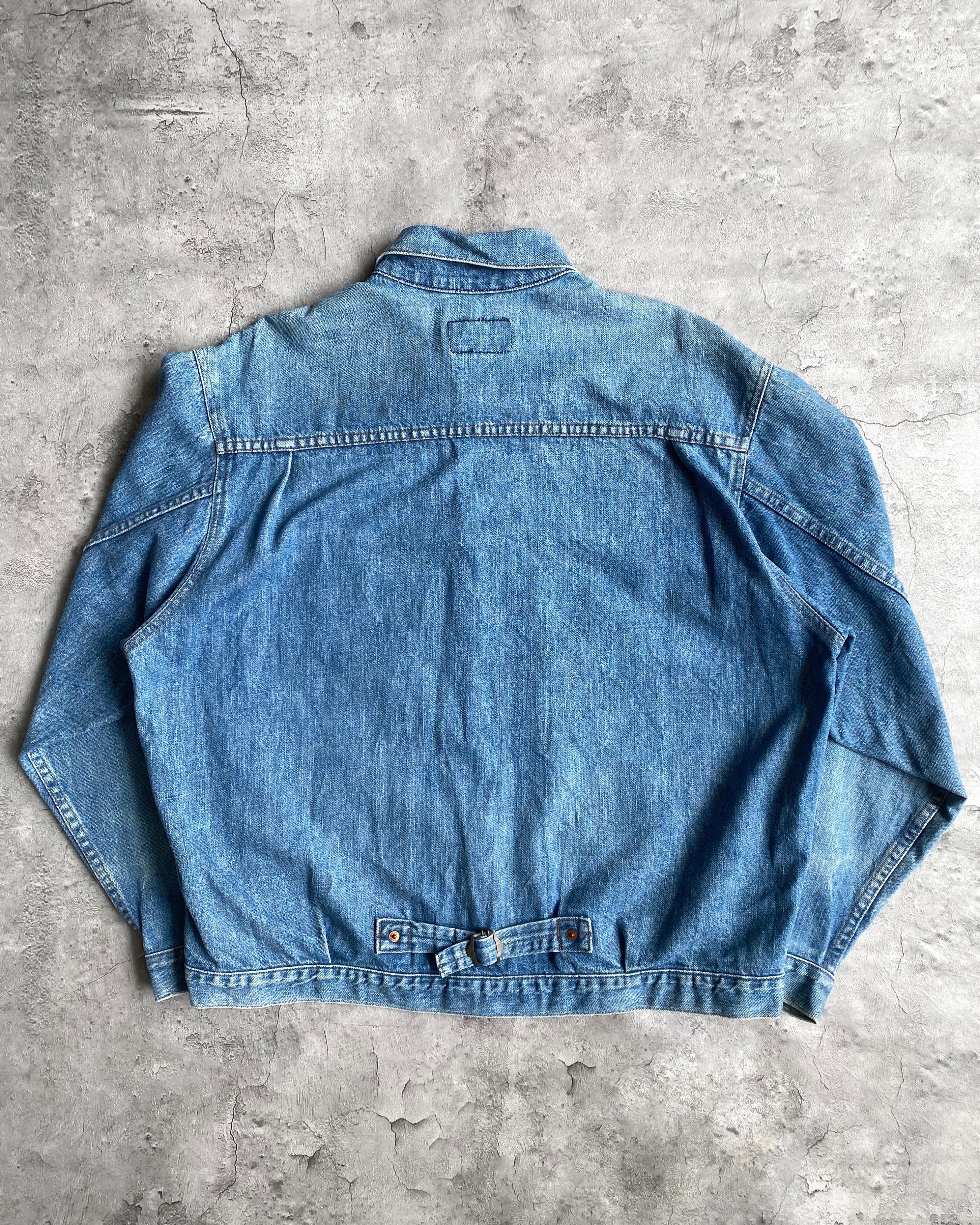 1990S FADED LEVI'S BIG E TYPE I DENIM JACKET (XL)