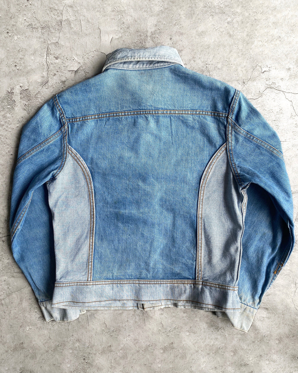 1970S LEE REVERSIBLE WESTERN DENIM JACKET (S/M)