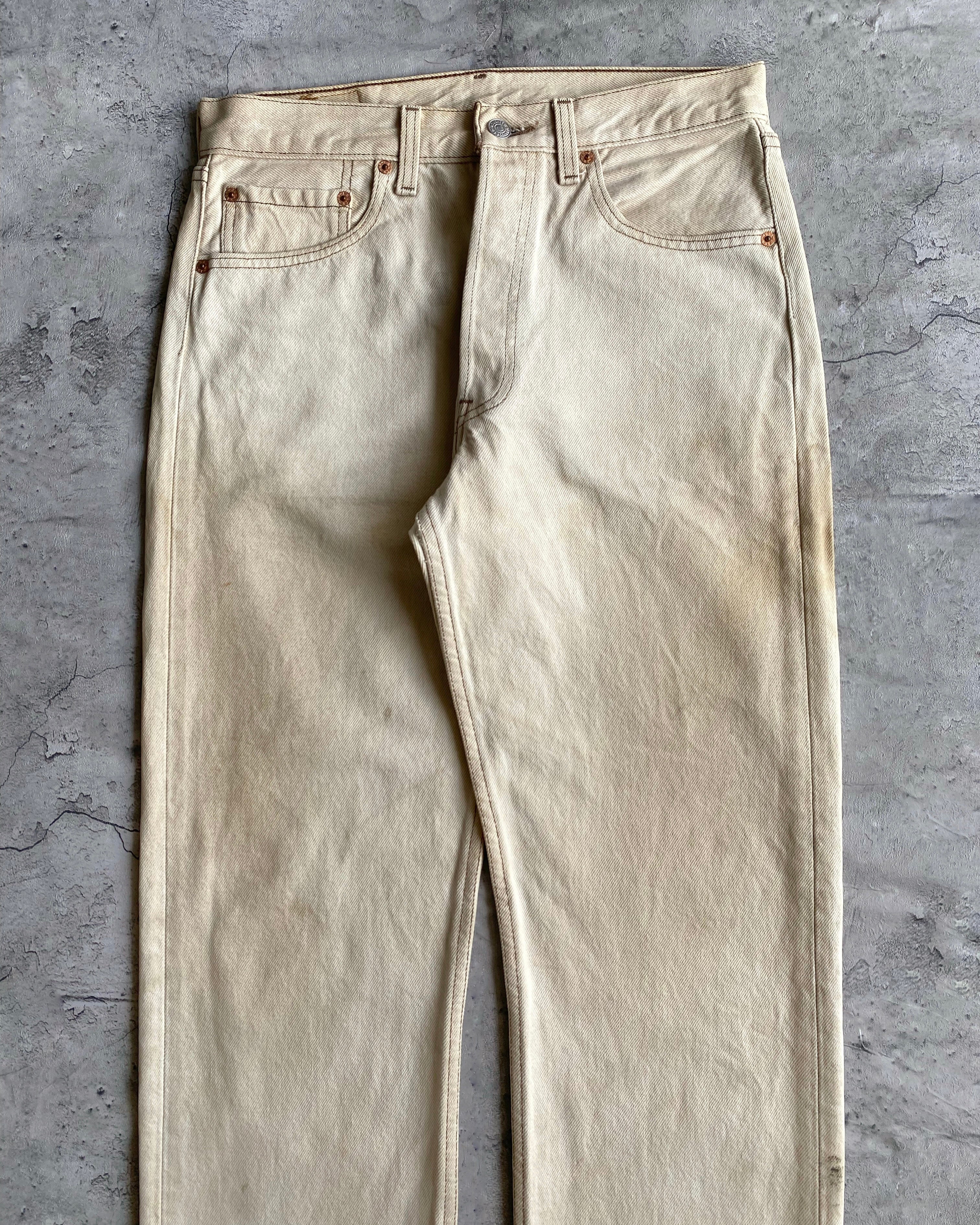 1990S LATTE LEVI'S 501 JEANS (31X36)