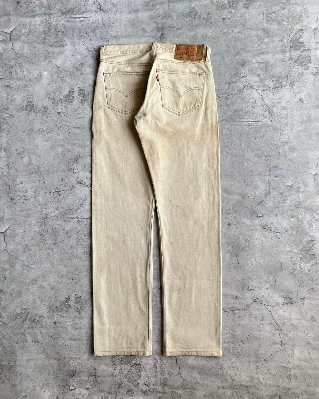 1990S LATTE LEVI'S 501 JEANS (31X36)