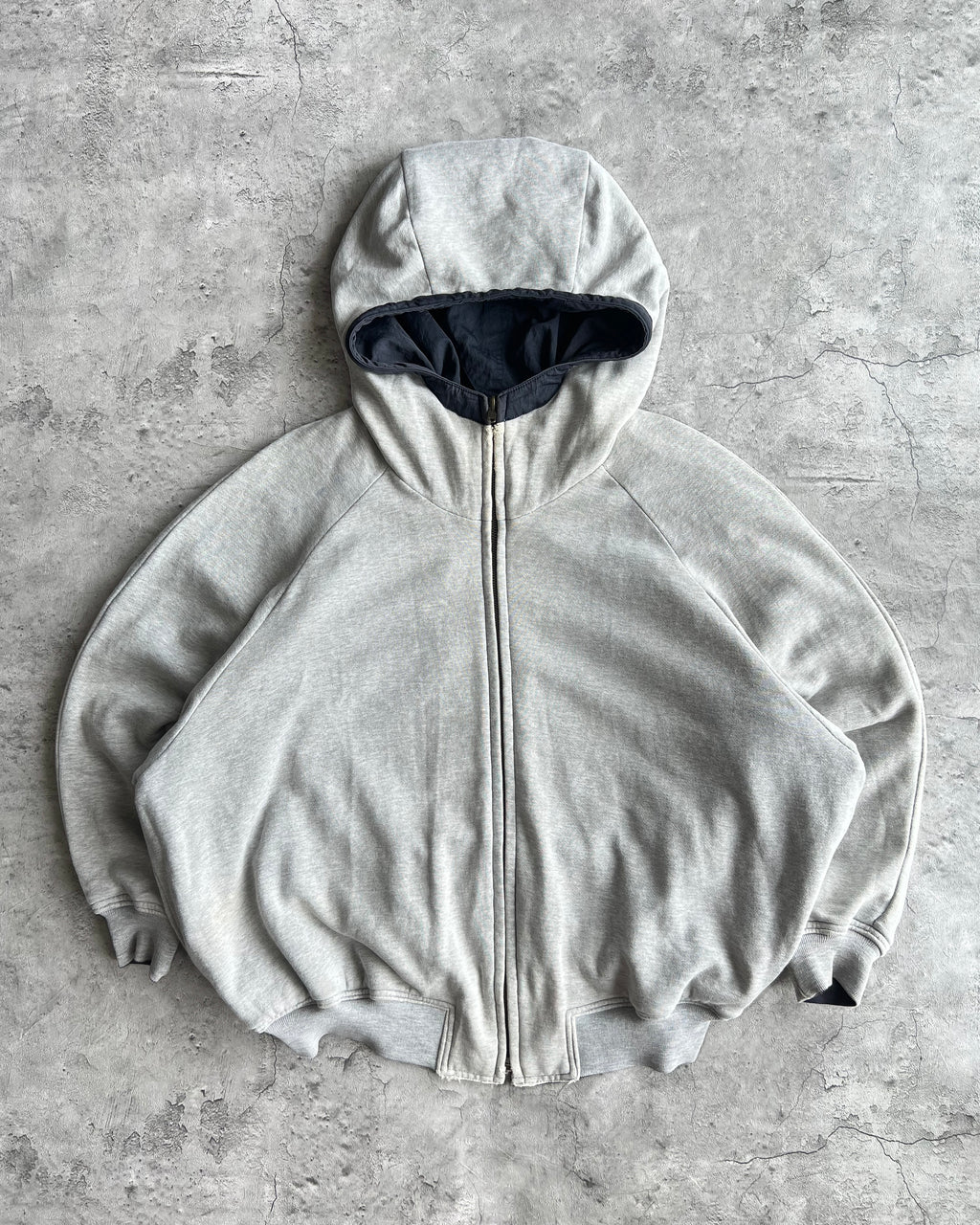 1980S ISSEY MIYAKE TSUMORI CHISATO REVERSIBLE HOODED JACKET (M-XL)