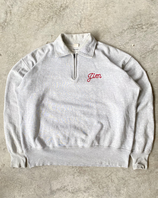 1990S MCCOY 'BLUE MOON OF KENTUCKY' HALF ZIP SWEATSHIRT (S-L)