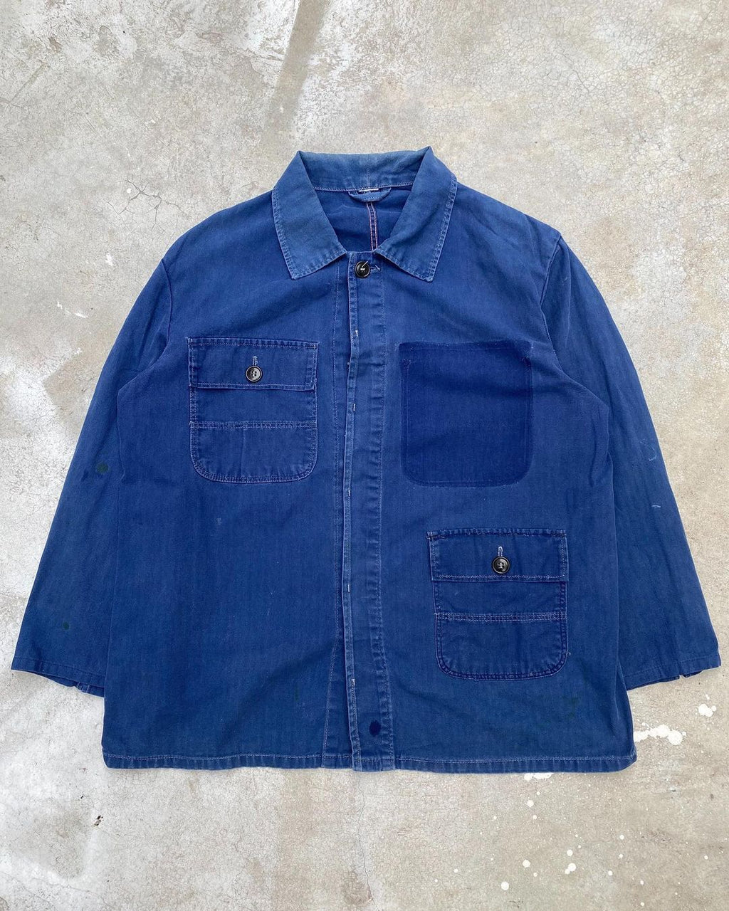 1970s HBT Indigo French Workwear