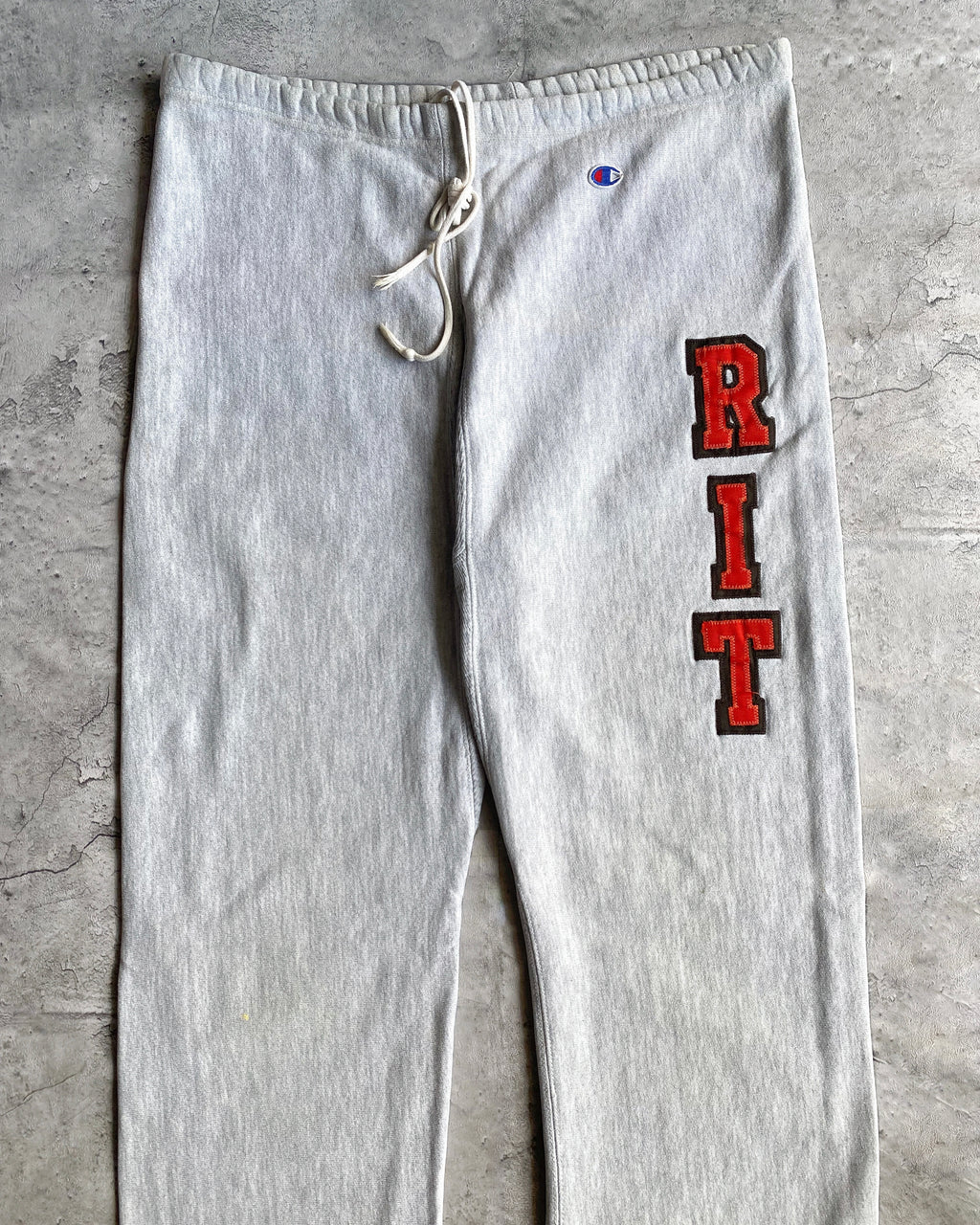 1980S 'RIT' CHAMPION REVERSE WEAVE SWEATPANTS (32-36)