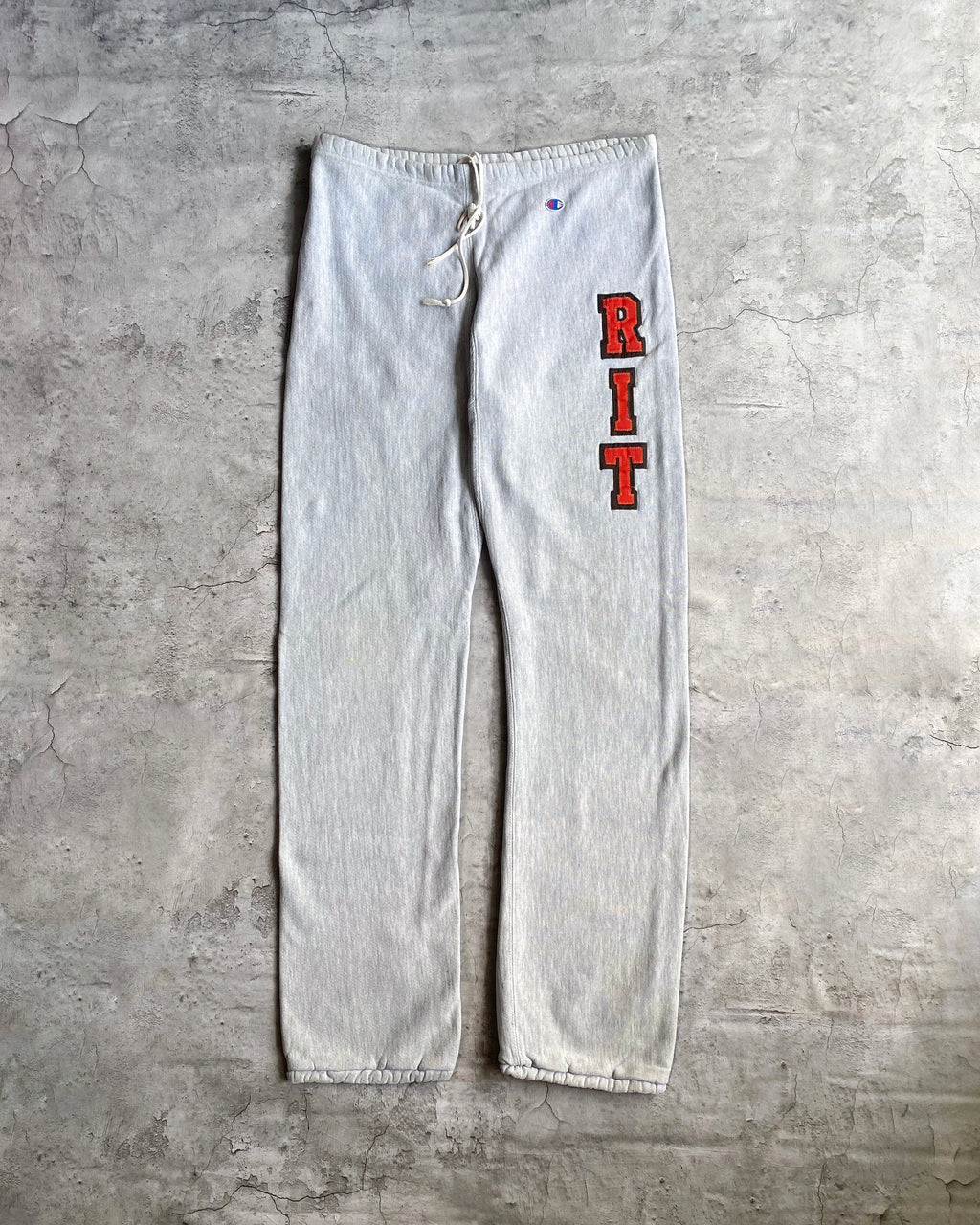 1980S 'RIT' CHAMPION REVERSE WEAVE SWEATPANTS (32-36)