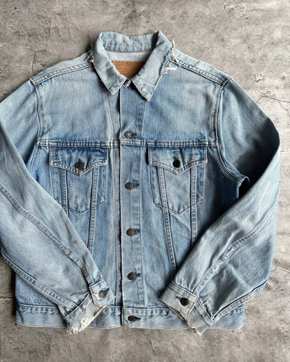 1980S LIGHT WASH LEVI'S TYPE III DENIM TRUCKER JACKET (S-L)