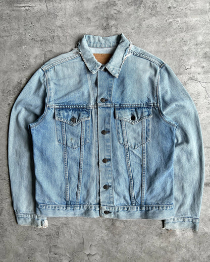1980S LIGHT WASH LEVI'S TYPE III DENIM TRUCKER JACKET (S-L)
