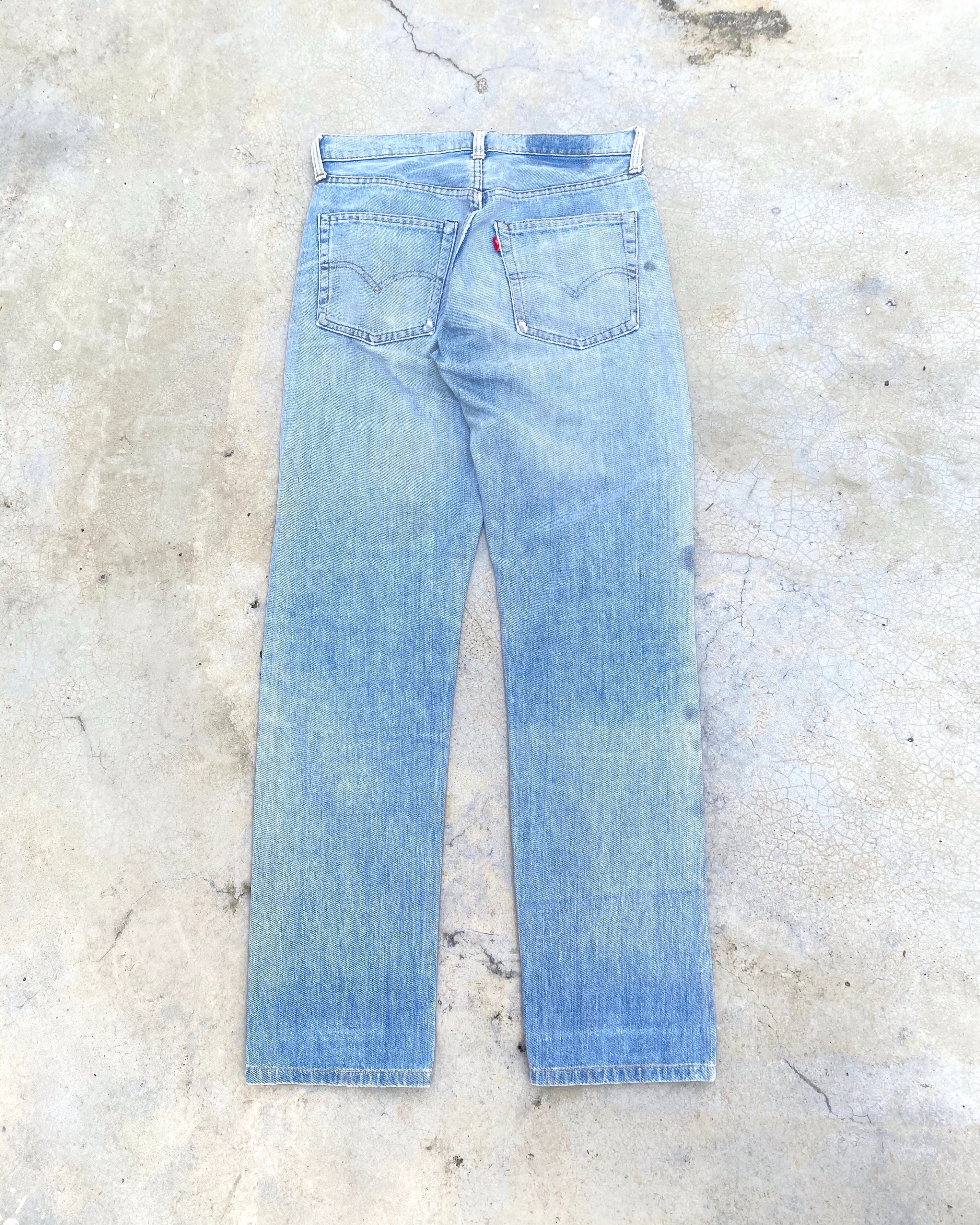 1980S LEVI’S 505 REPAIRED JEANS (30X34)