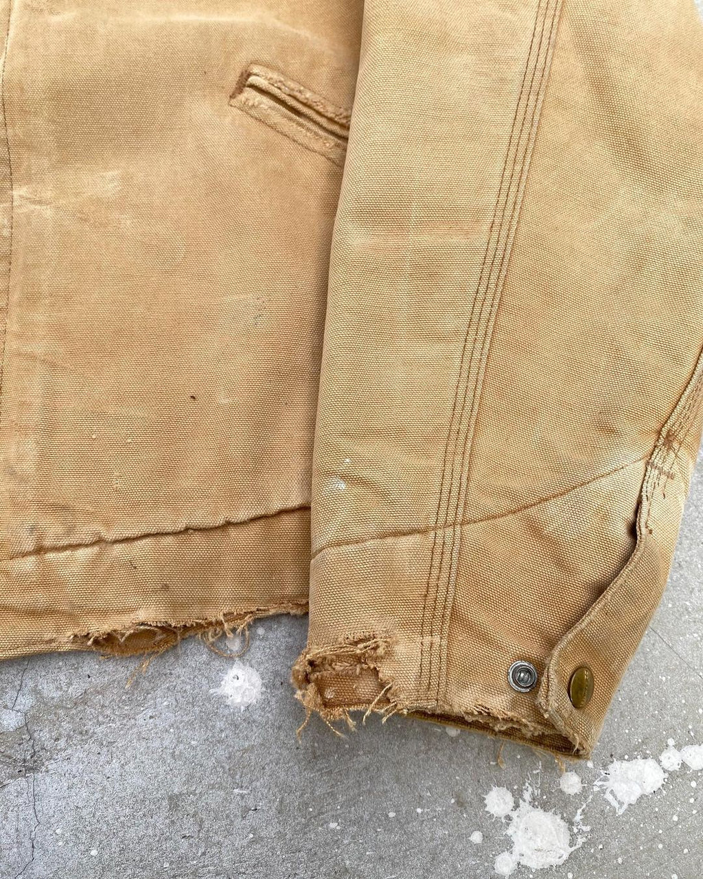 1990s Sun Faded Brown Carhartt Detroit Jacket