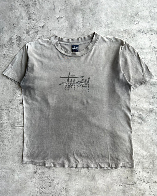 1990S SUN FADED STUSSY INTERNATIONAL SINGLE STITCH TEE (M)