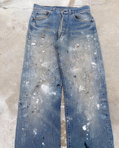 1980s Levi’s 501 Paint Splatter Jeans