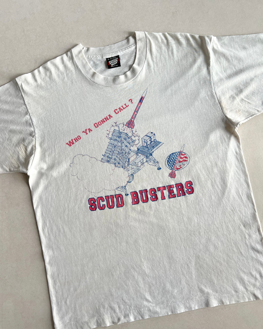 1980S 'SCUD BUSTER' SINGLE STITCH TEE (XL)