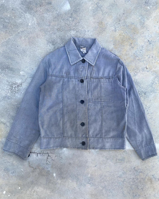 1970s Faded Sanforized French Workwear