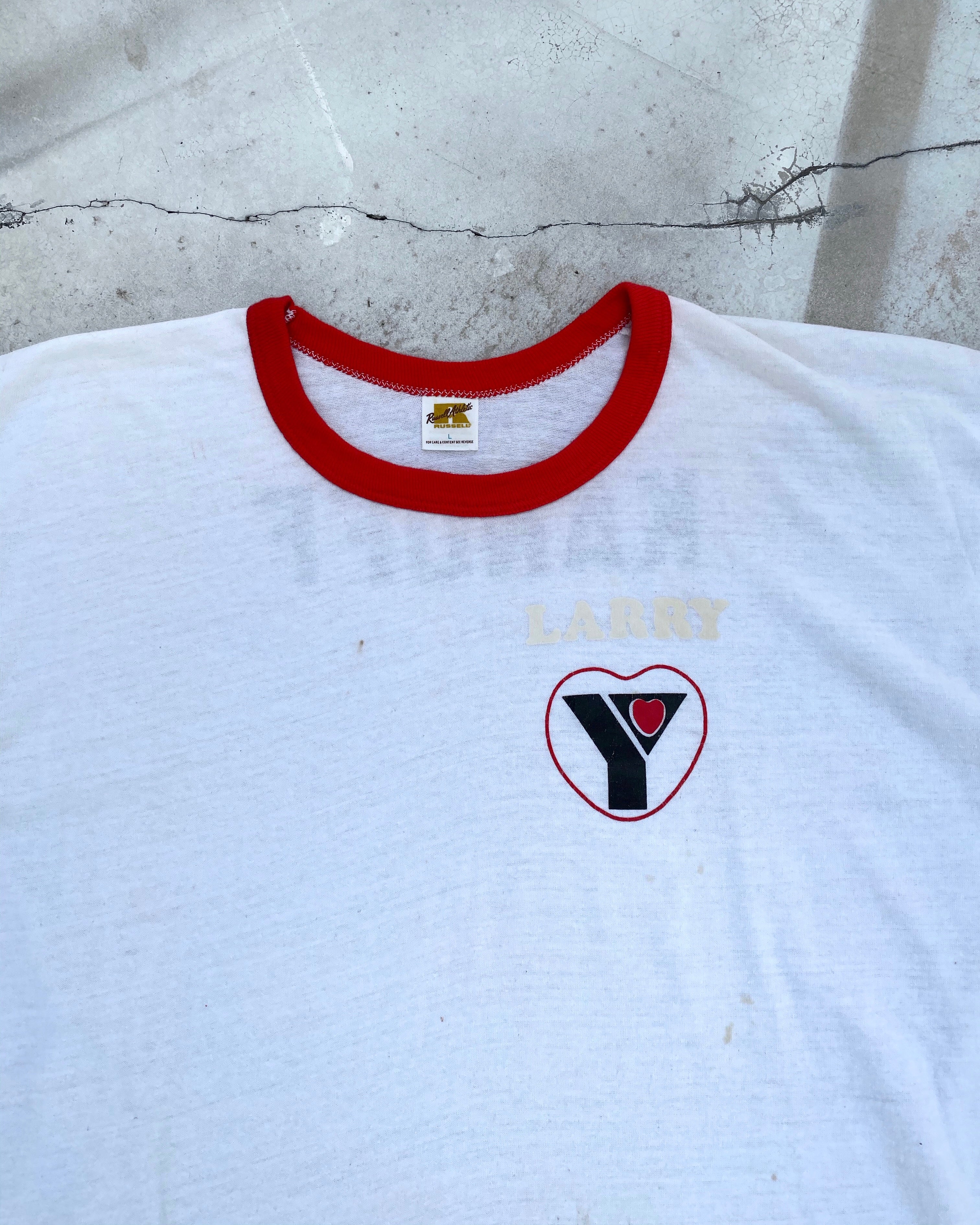 1970S ‘LARRY” RUSSELL RINGER TEE (L)