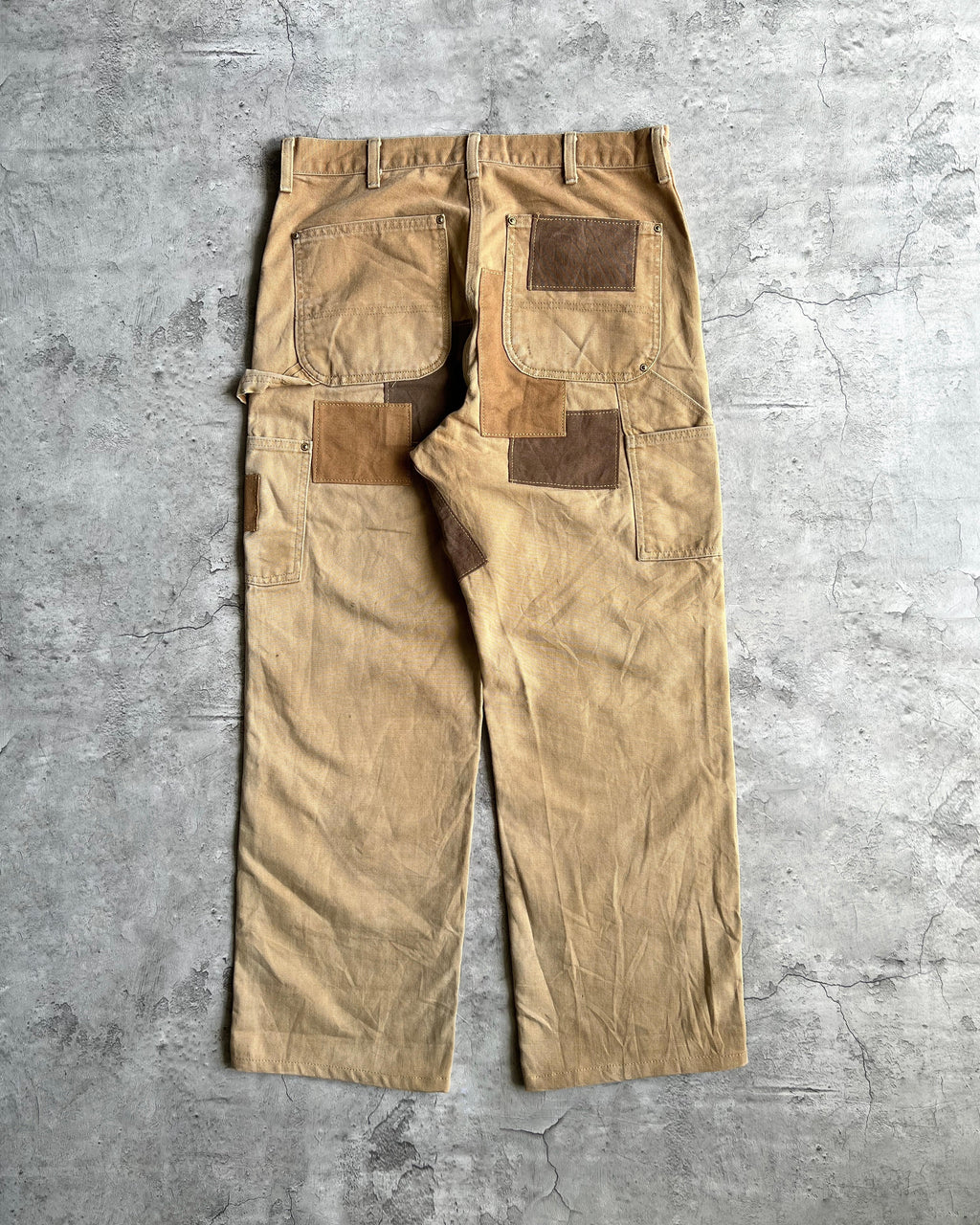 1990S CARHARTT REWORKED DOUBLE KNEE PANTS (34X29)