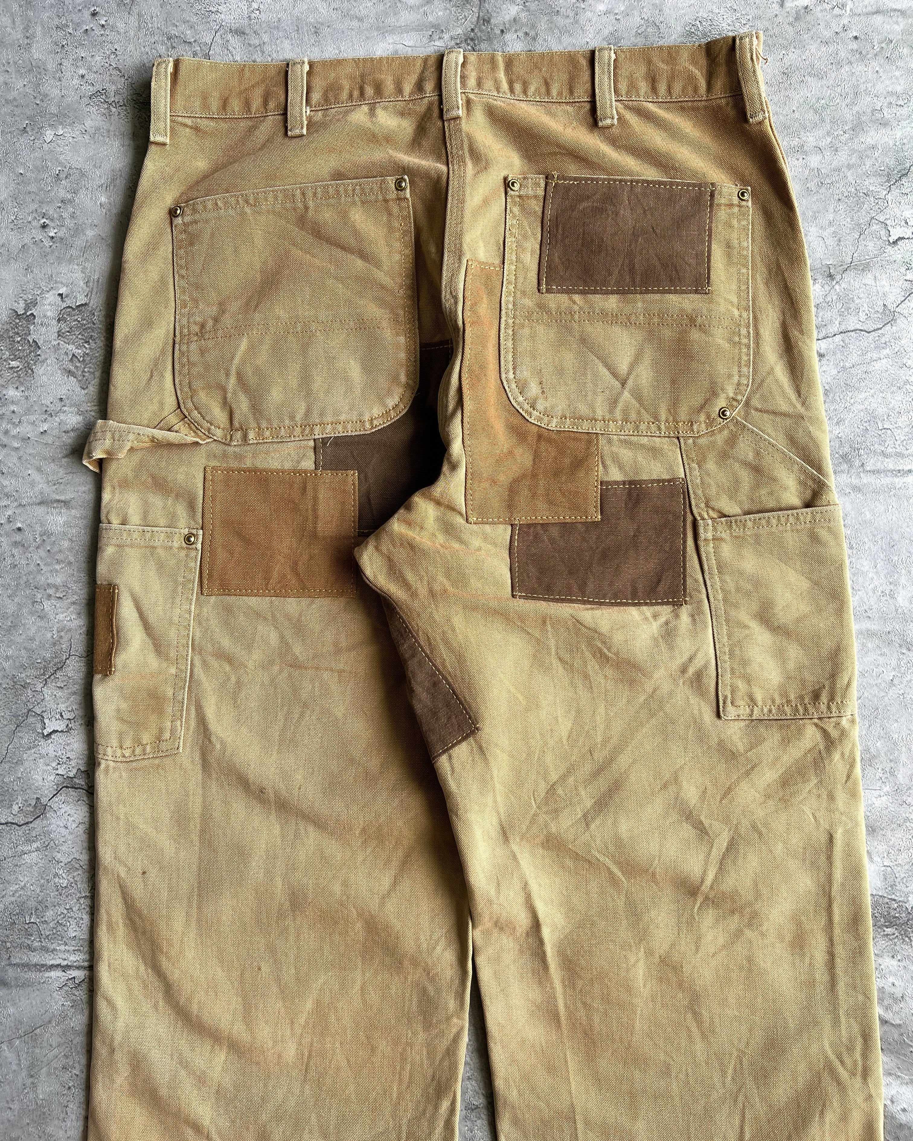1990S CARHARTT REWORKED DOUBLE KNEE PANTS (34X29)