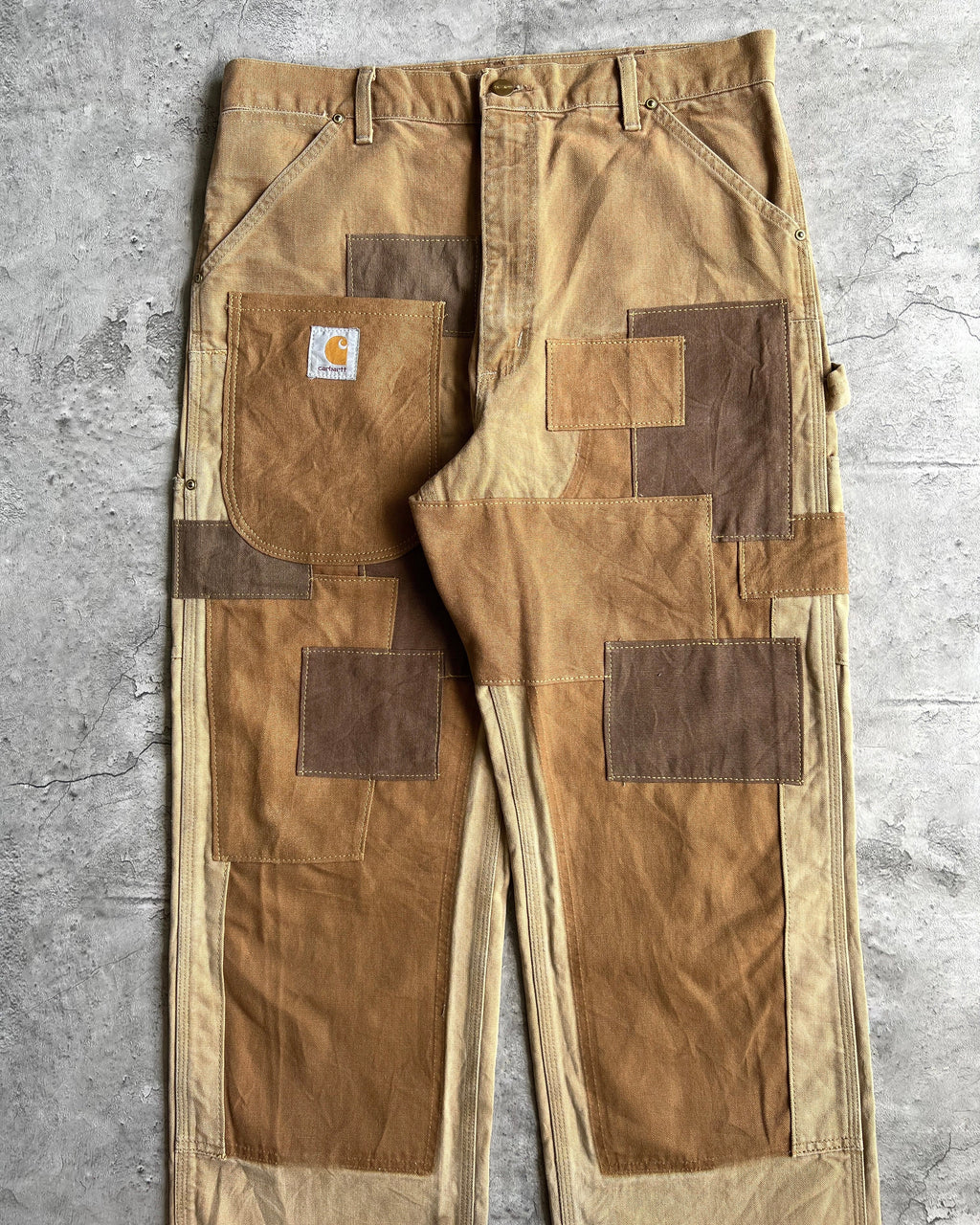 1990S CARHARTT REWORKED DOUBLE KNEE PANTS (34X29)