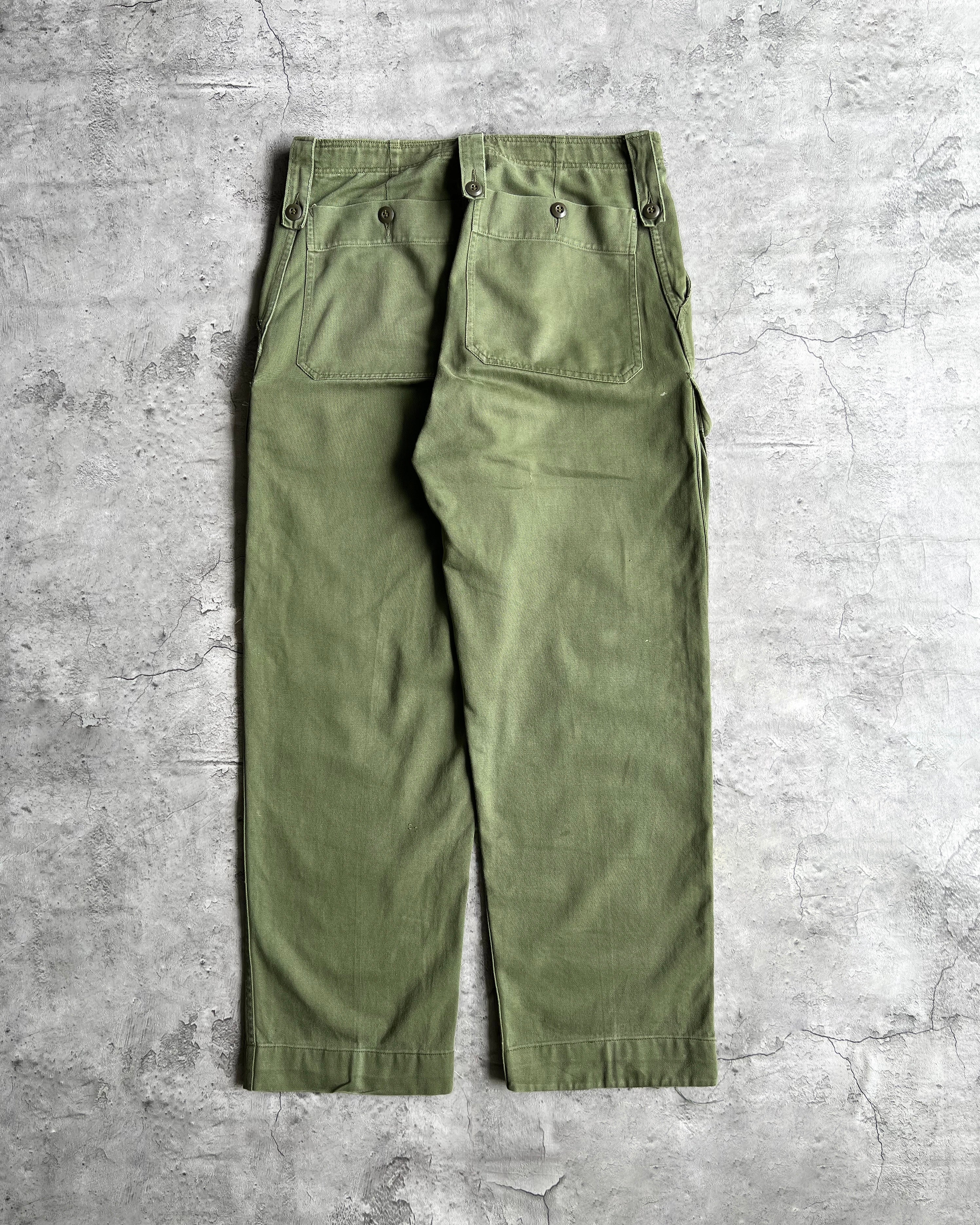1972 AUSTRALIA ARMY CARGO TROUSERS (28-33)