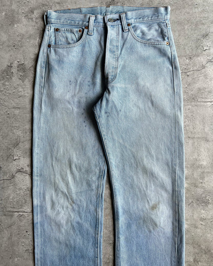 1970S FADED LEVI'S 501 REDLINE SELVEDGE JEANS (30X30)