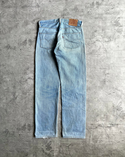1970S FADED LEVI'S 501 REDLINE SELVEDGE JEANS (30X30)