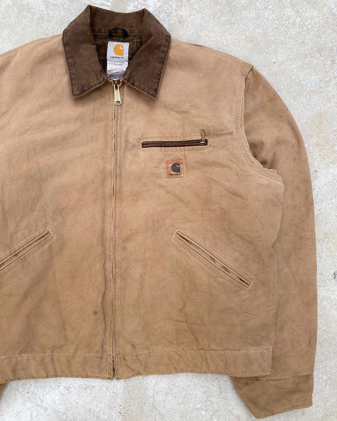 1990s Tan Carhartt Detroit Jacket