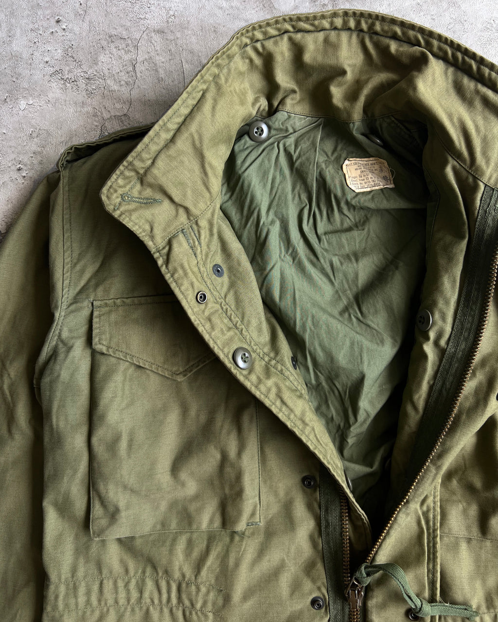 1970S M-65 US ARMY FIELD JACKET (S/M)