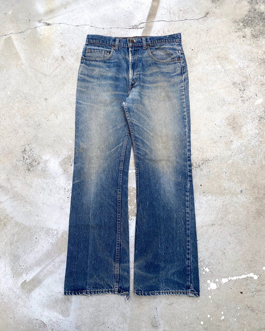 1980S LEVI’S 517 DIRT WASH FLARED JEANS (32X31)