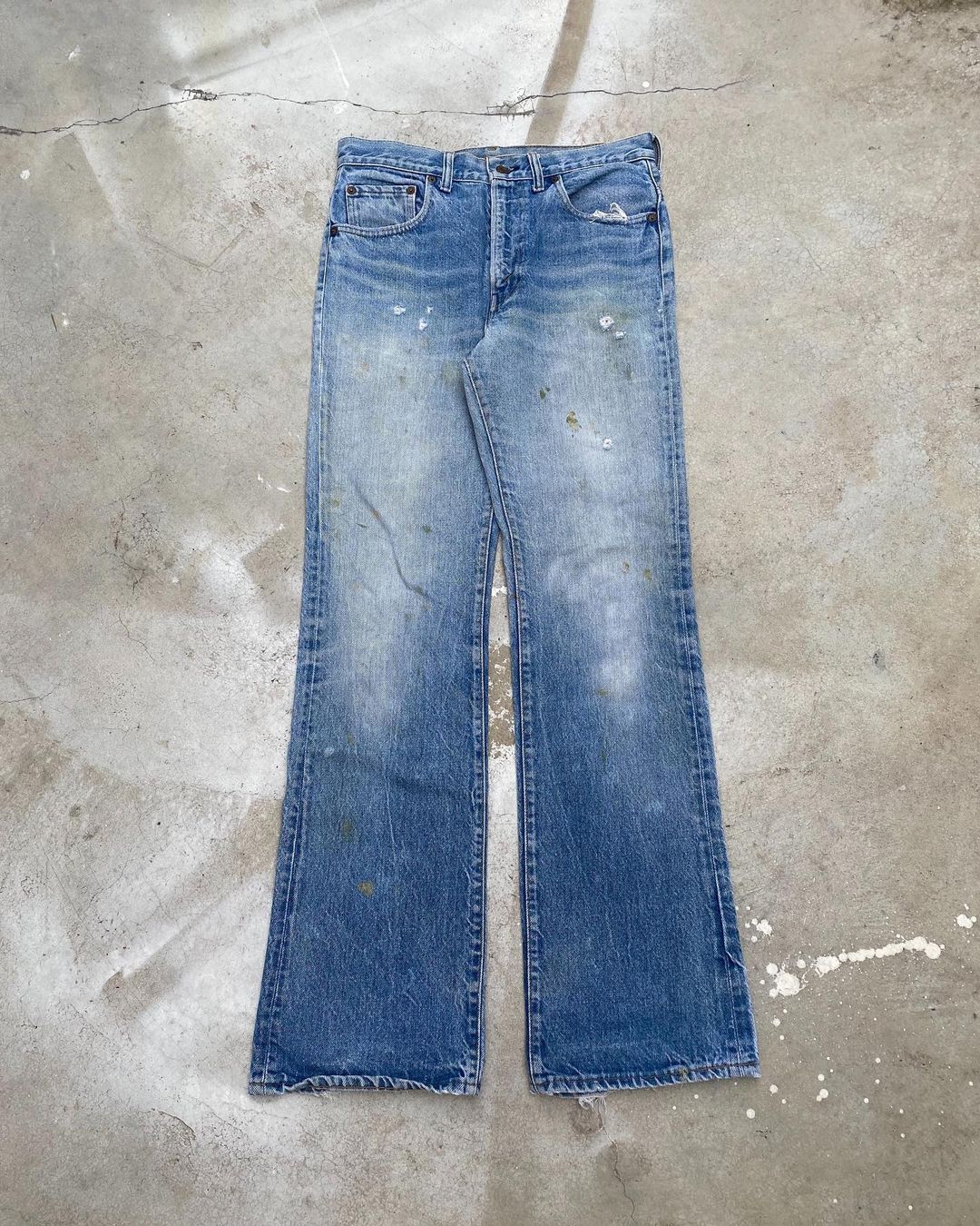 1970s Faded Levi’s 517 Flared Jeans