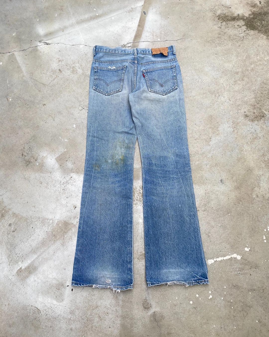 1970s Faded Levi’s 517 Flared Jeans