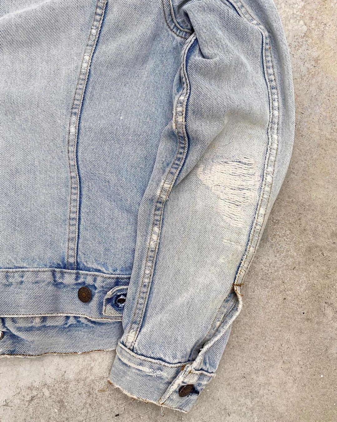 1980s Levi’s Type III Destroyed Jacket