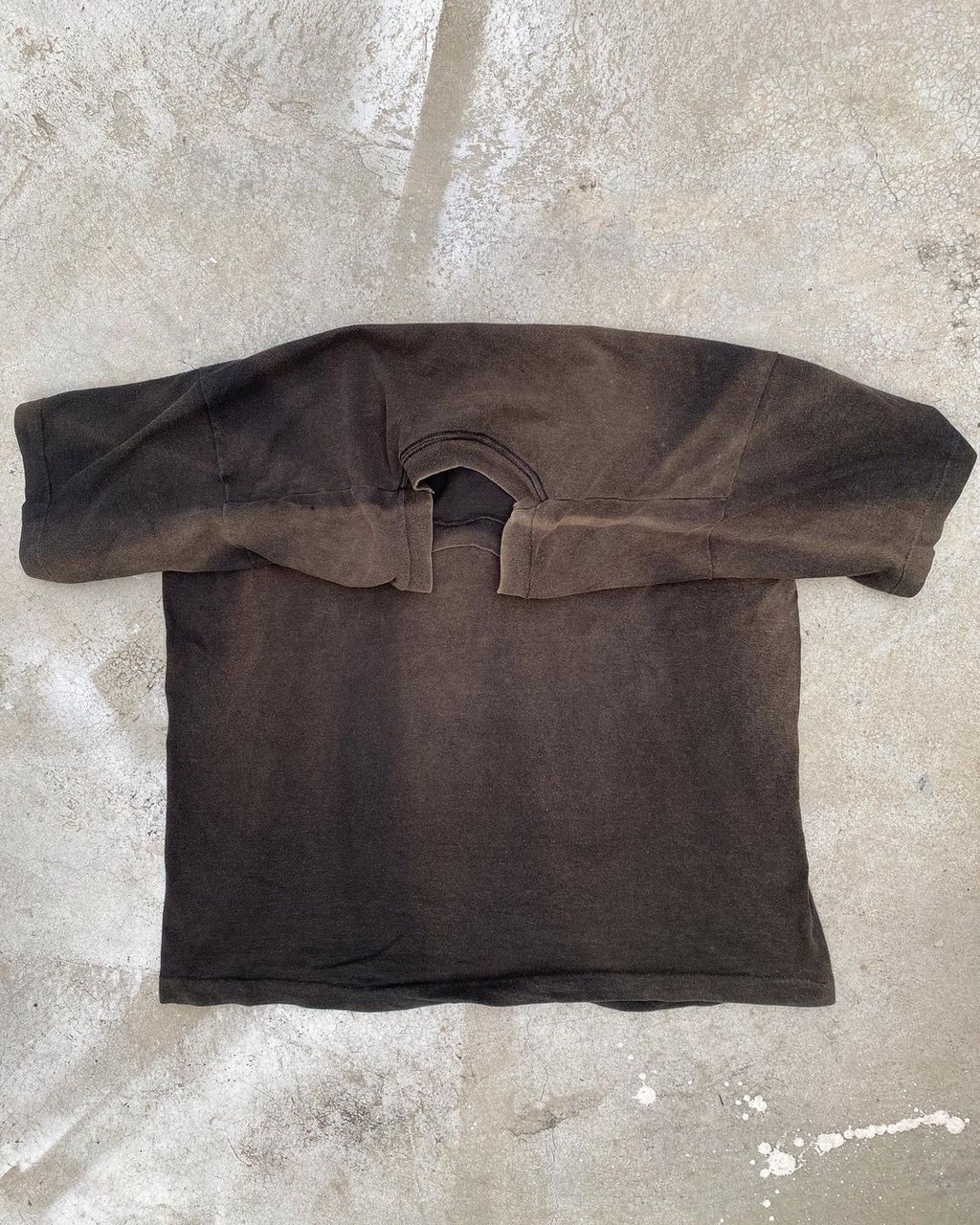 1980s Sun Faded Single Stitched Plain Tee