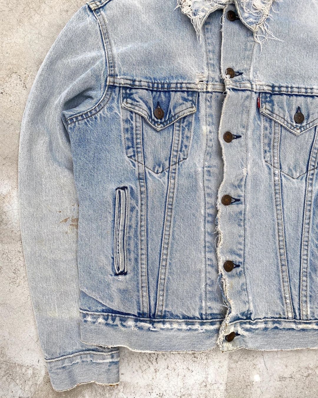 1980s Levi’s Type III Destroyed Jacket