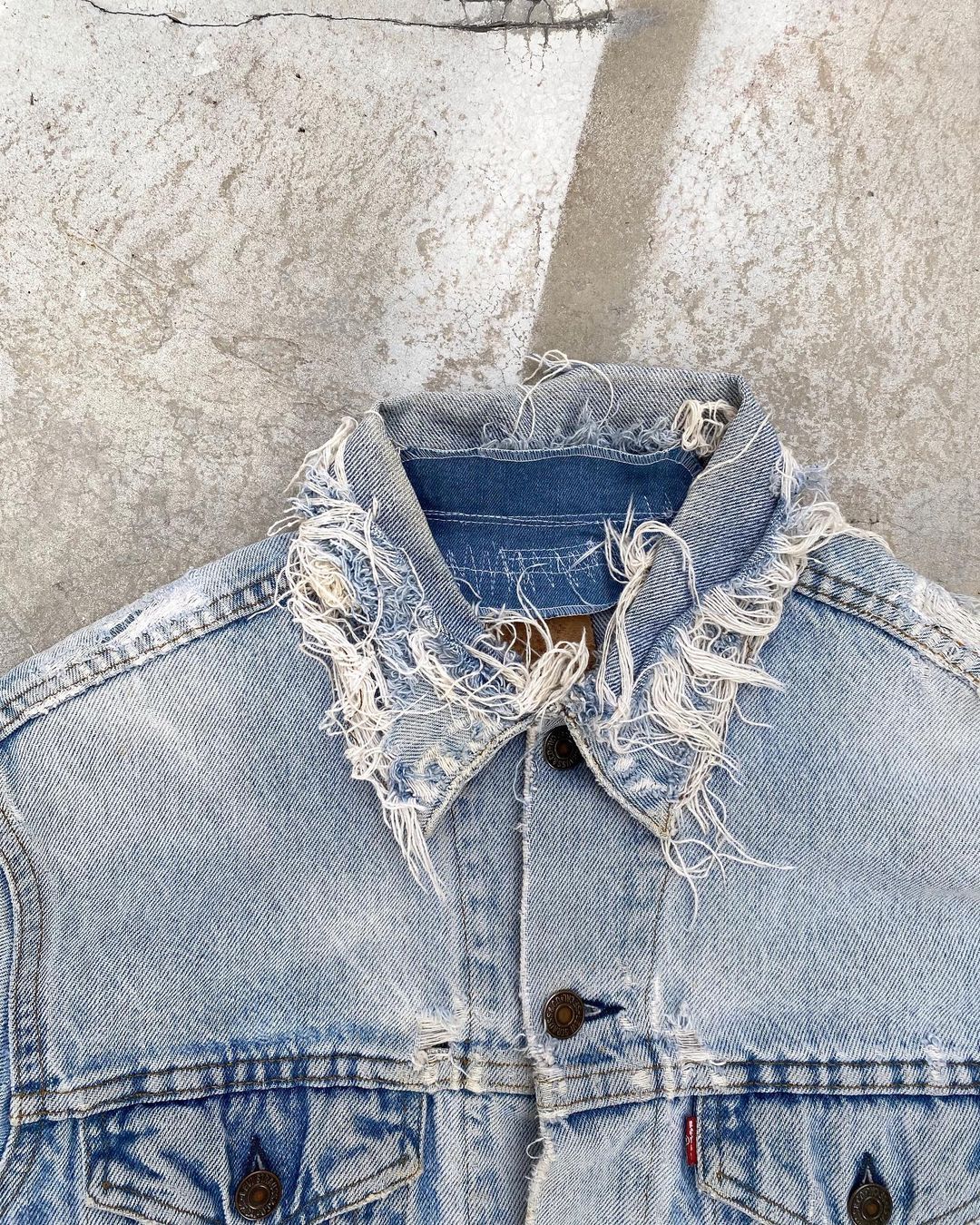 1980s Levi’s Type III Destroyed Jacket
