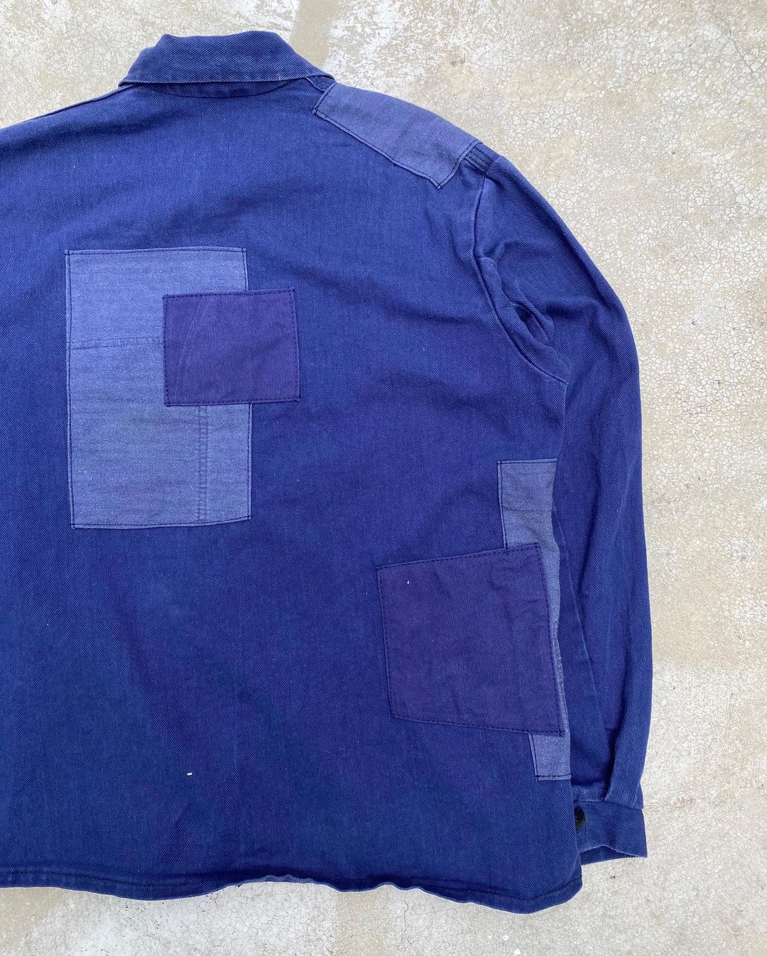 1970S INDIGO EUROPE PATCHED WORKWEAR (S-L)