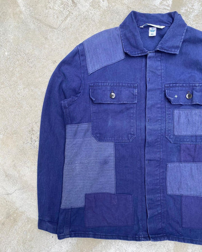 1970S INDIGO EUROPE PATCHED WORKWEAR (S-L)