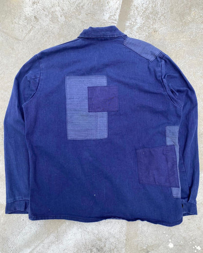 1970S INDIGO EUROPE PATCHED WORKWEAR (S-L)