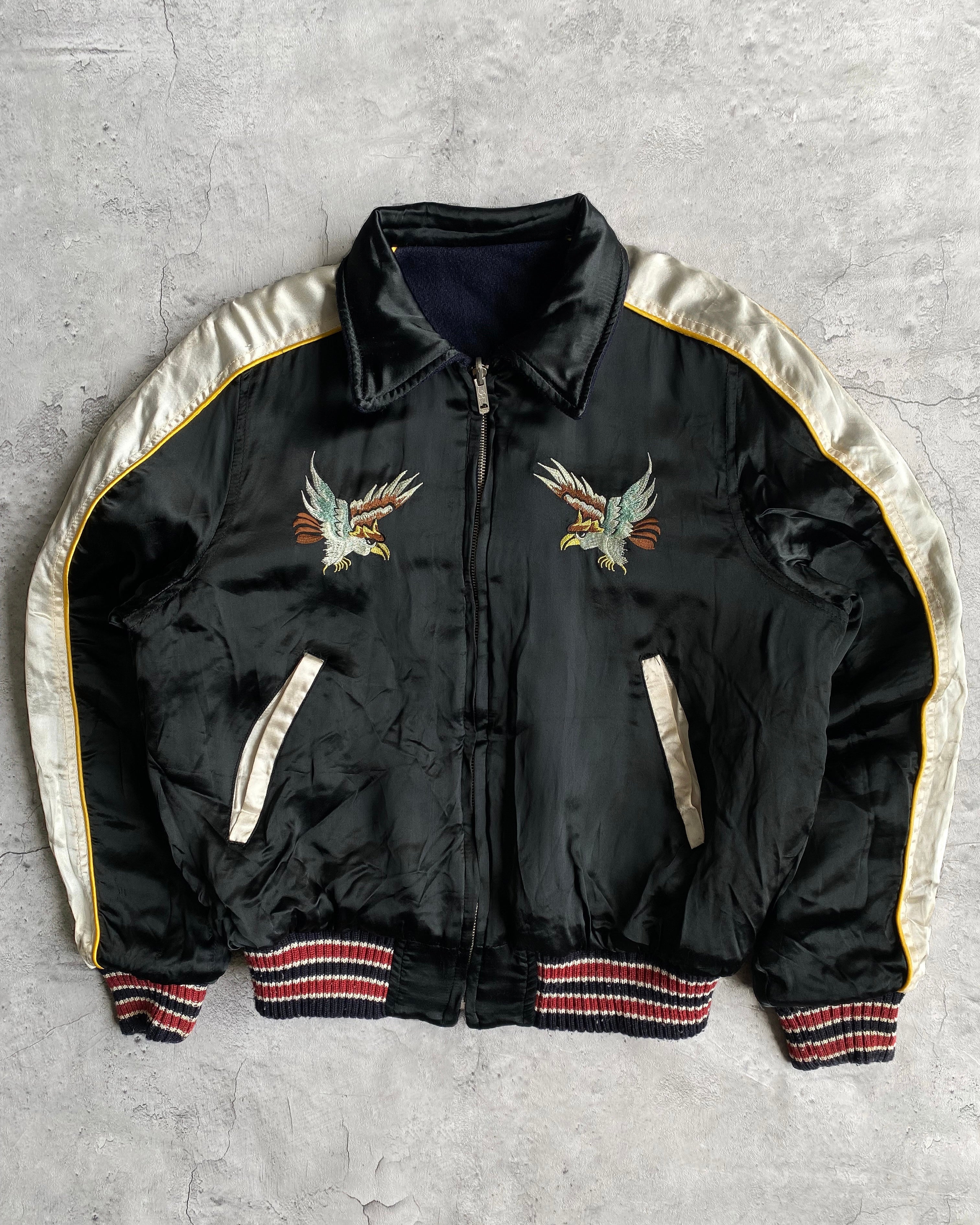 1990S/2000S REVERSIBLE VARSITY/SUKAJAN JACKET (M)
