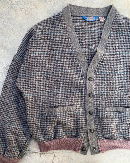 1980s Pendleton Plaid Cardigan