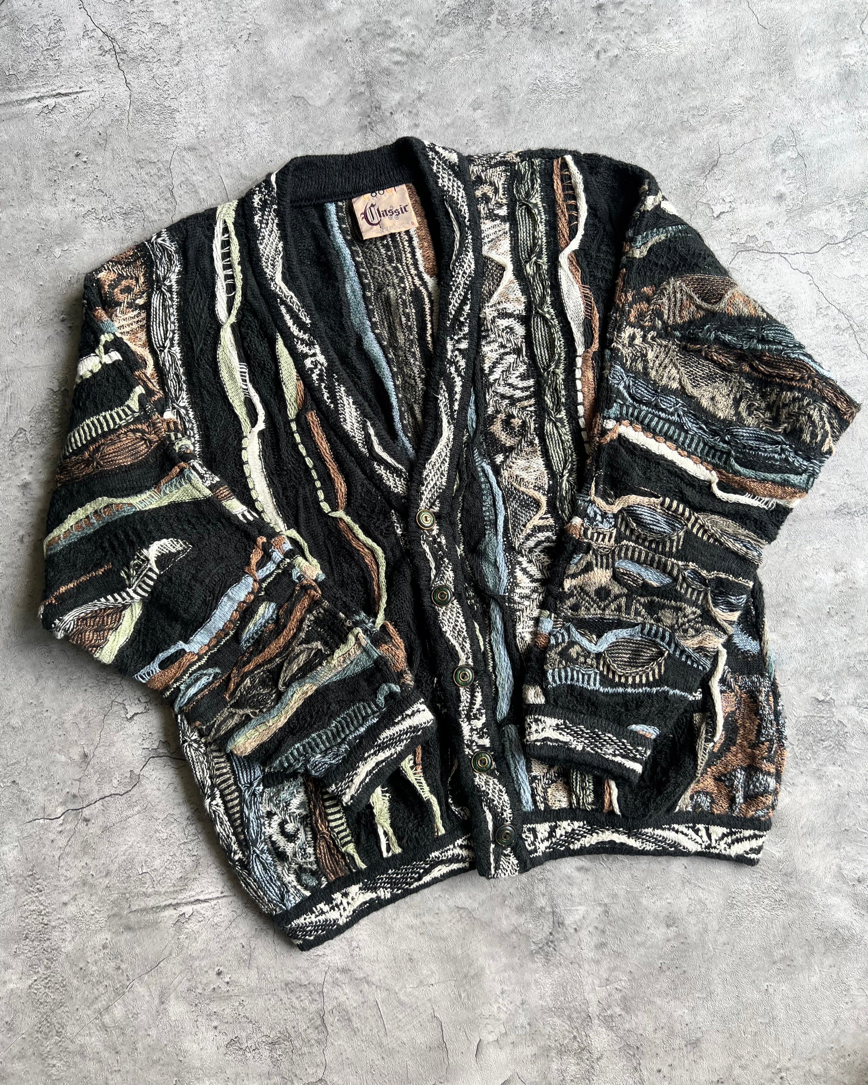 1990S COOGI CLASSIC KNIT CARDIGAN (S-L)