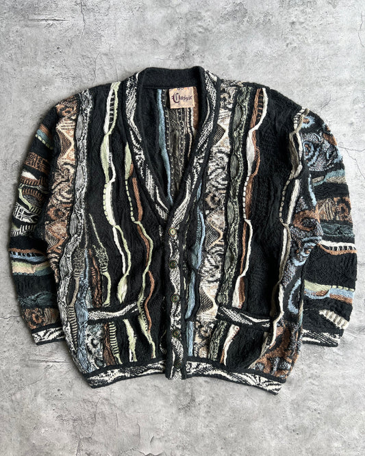 1990S COOGI CLASSIC KNIT CARDIGAN (S-L)