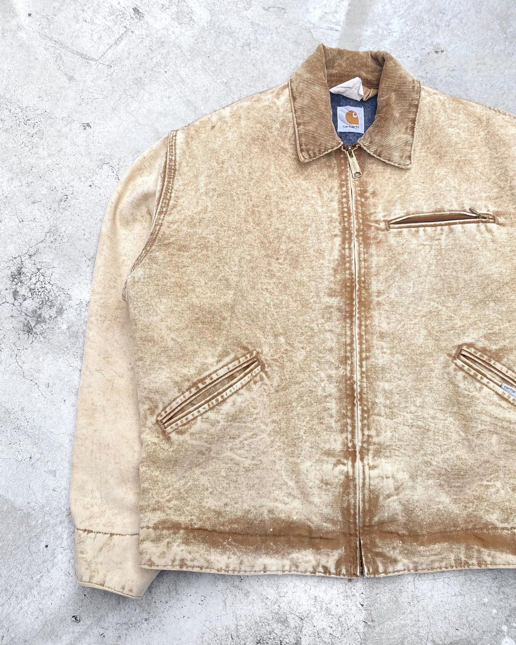 1980s Sun Faded Carhartt Detroit Jacket