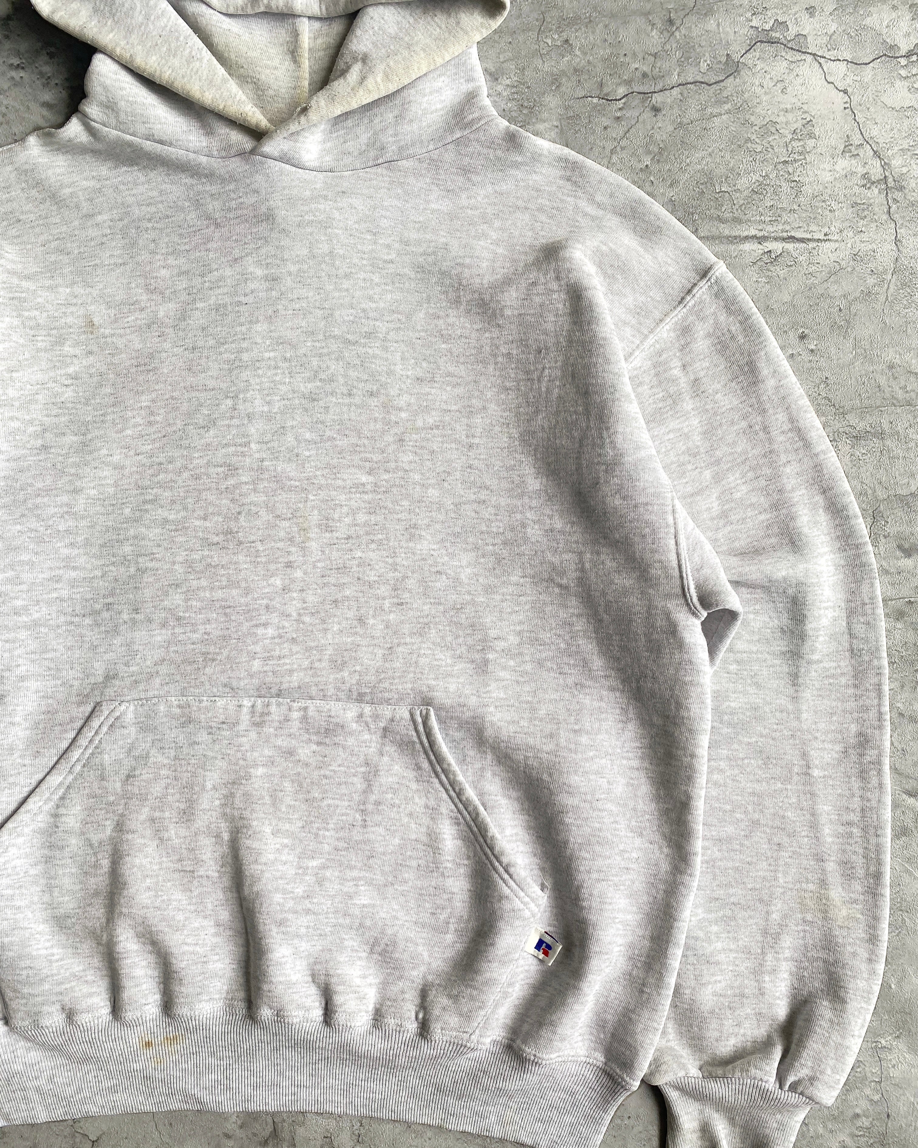 1990S RUSSELL LIGHT GREY HOODIE (M)