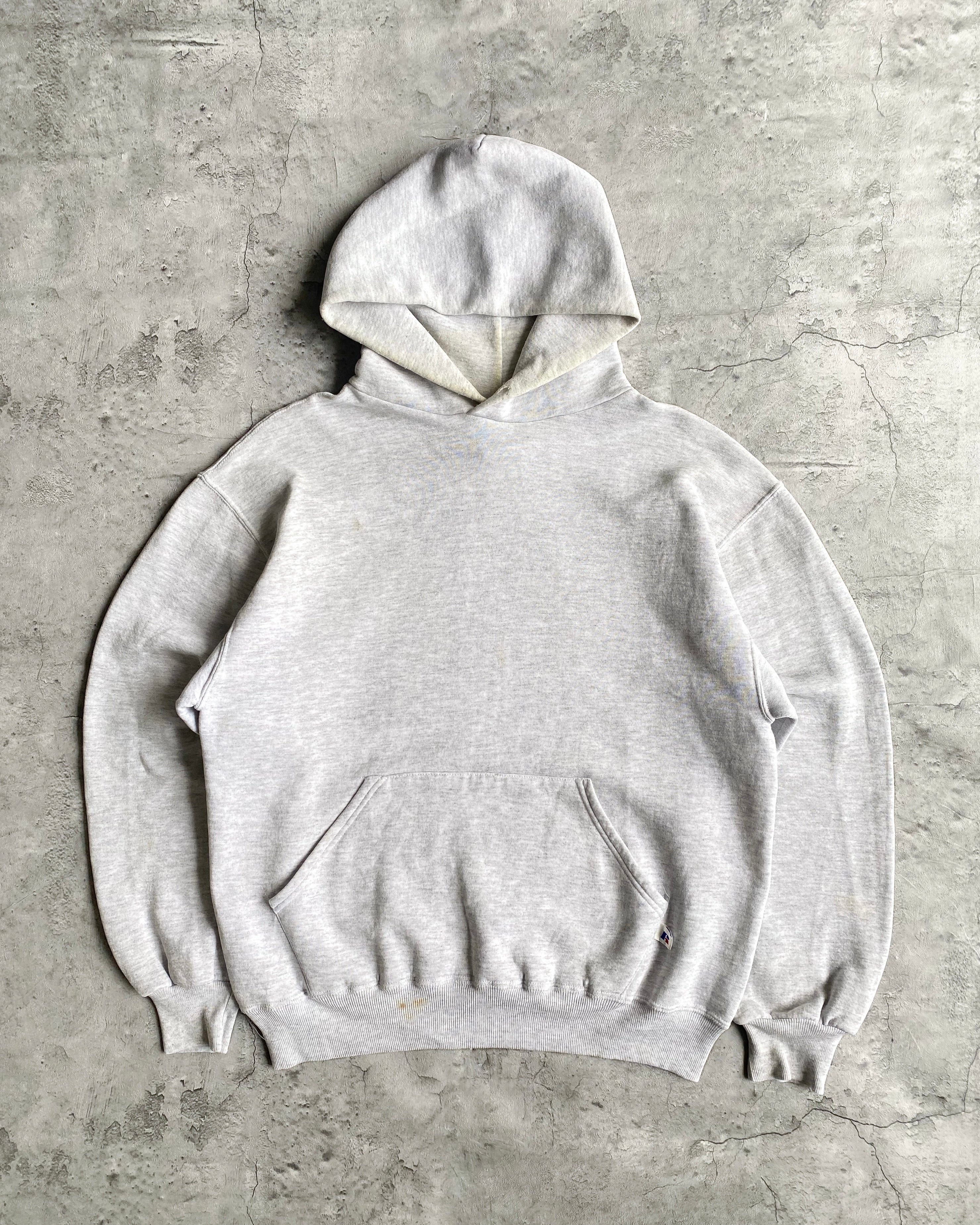 1990S RUSSELL LIGHT GREY HOODIE (M)