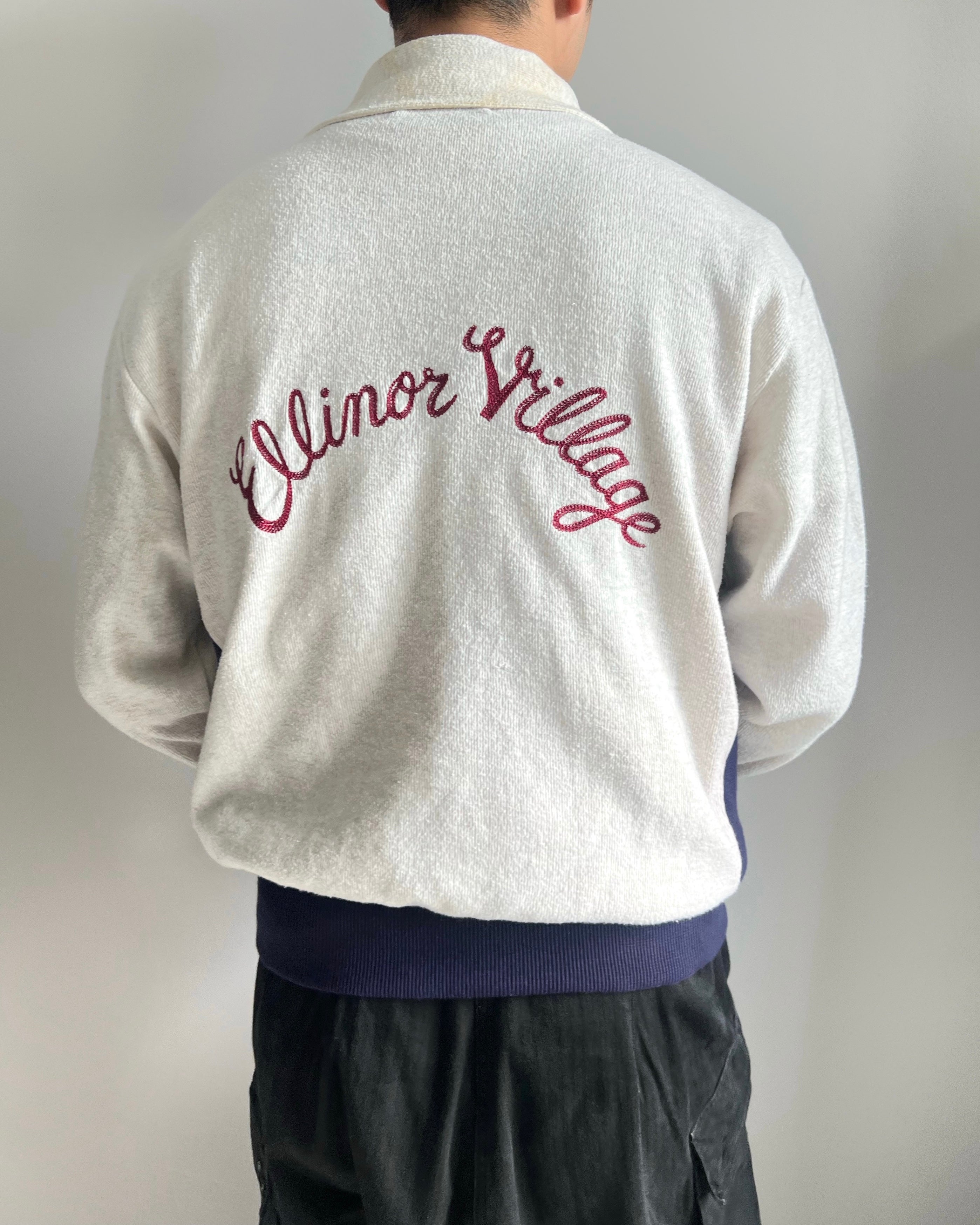 1990S/2000S 'ELLIMOZ VILLAGE' QUARTER ZIP SWEATSHIRT (S-L)