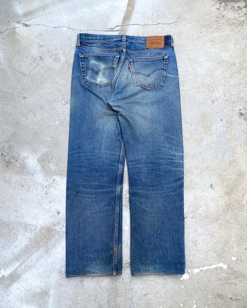 1990s Levi’s 501 Sashiko Patchwork Jeans