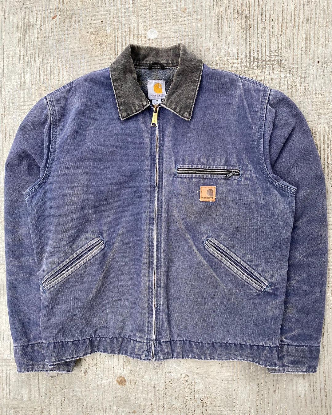 1990s Sun Faded Carhartt Detroit Jacket