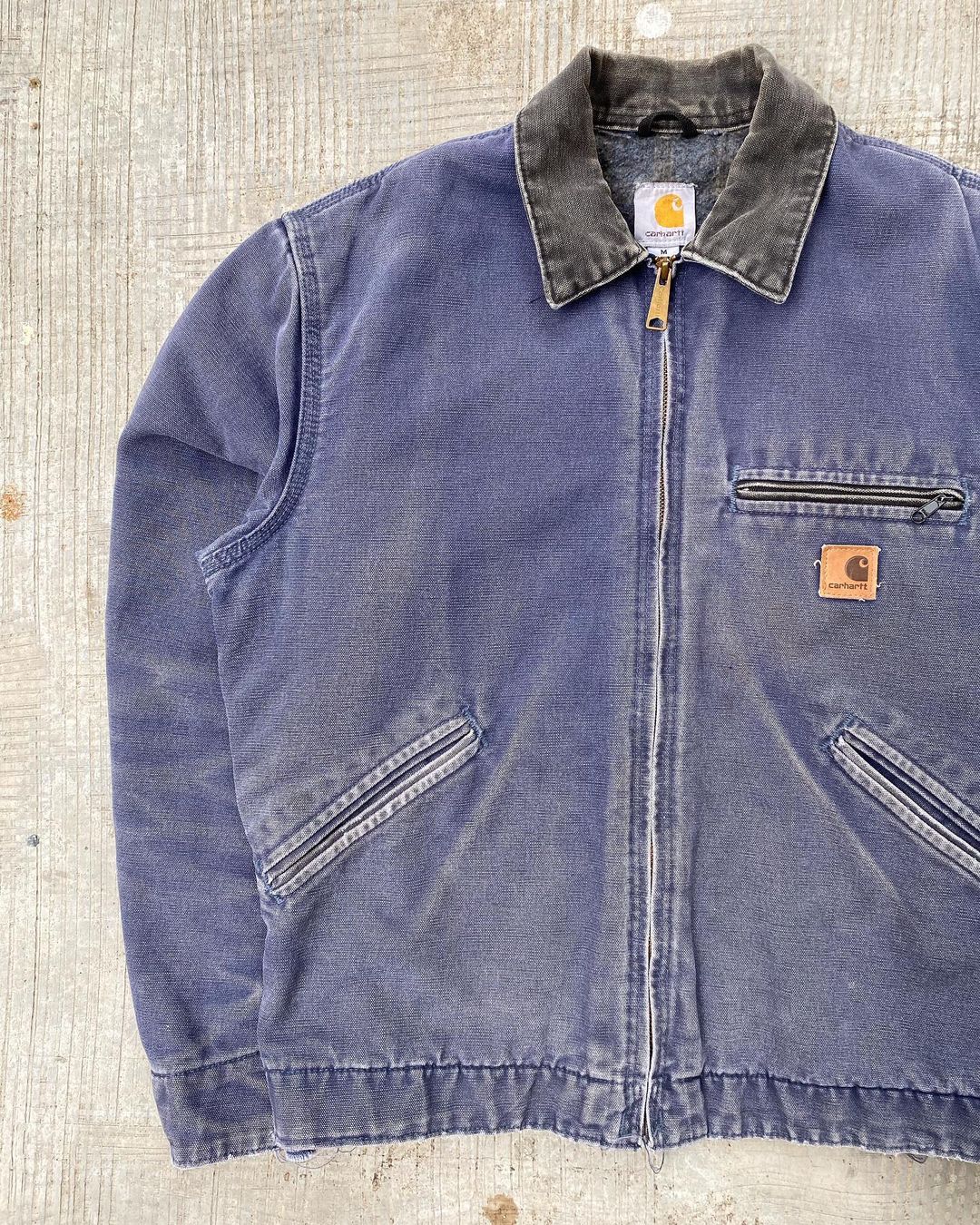 1990s Sun Faded Carhartt Detroit Jacket