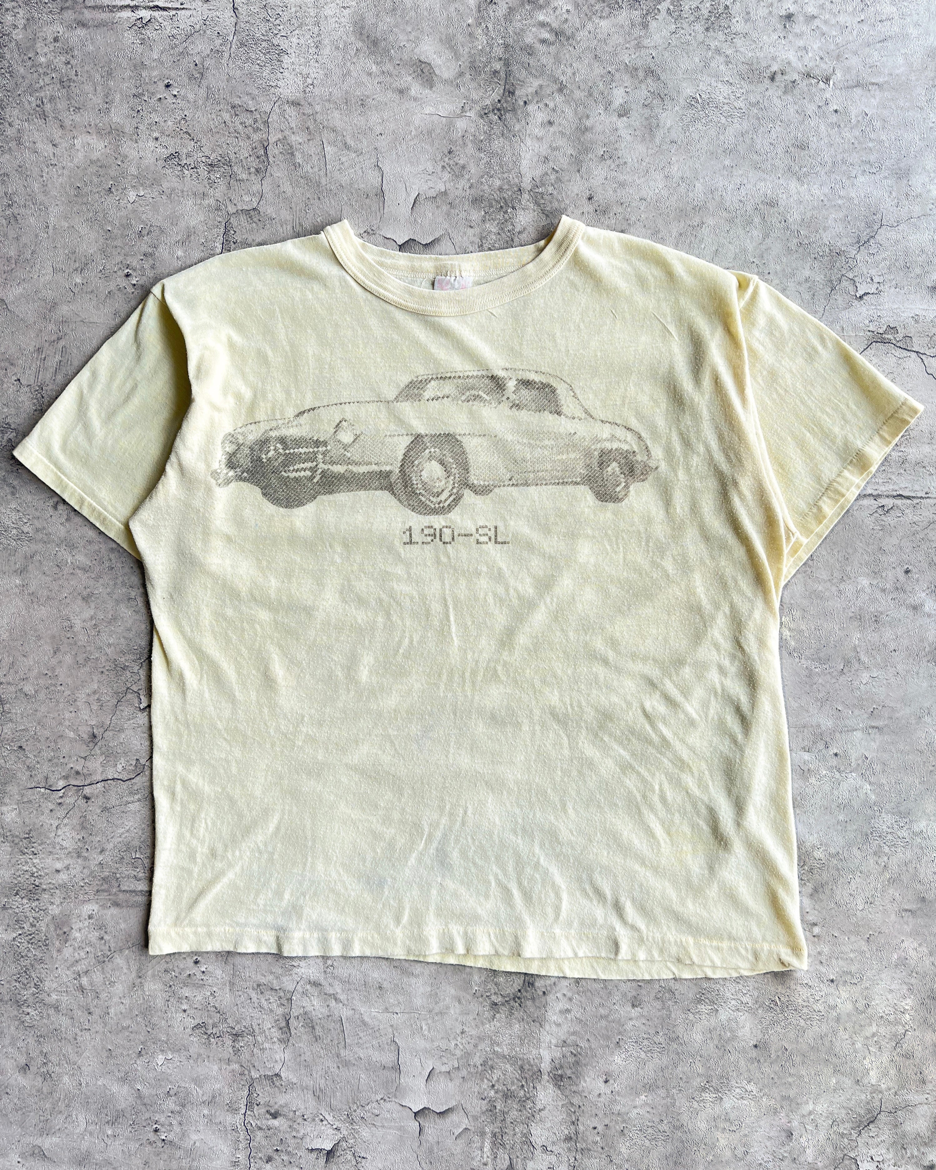 1980S 'MERCEDES BENZ 190-SL' SINGLE STITCH TEE (XL)