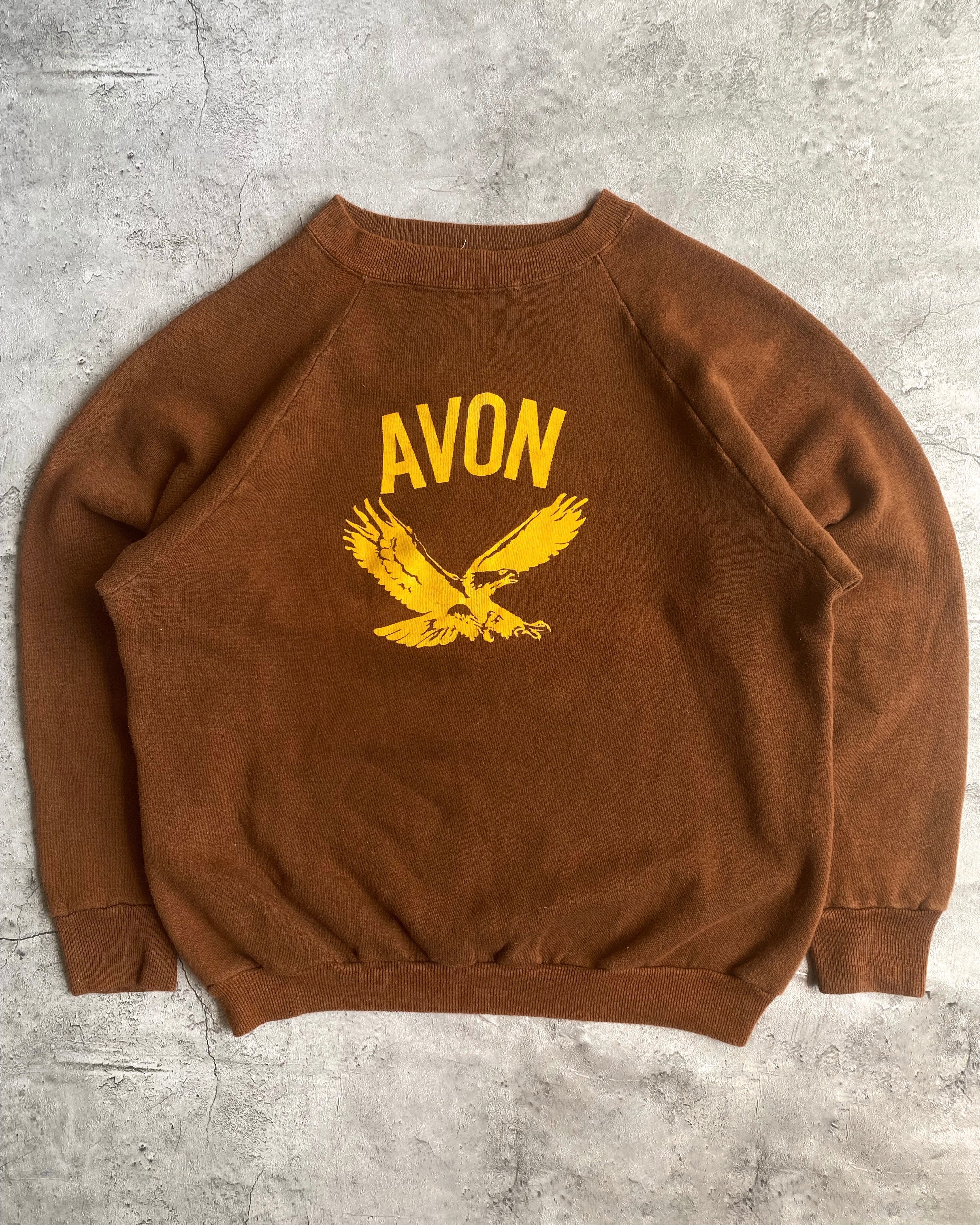 1970S ‘AVON’ RAGLAN SWEATSHIRTS (S/M)