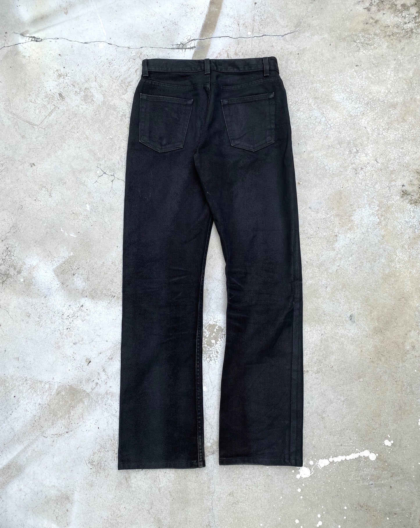 1999 Helmut Lang Waxed Jeans